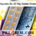 Apcalis-Sx 20 Mg Gelée Orale 44